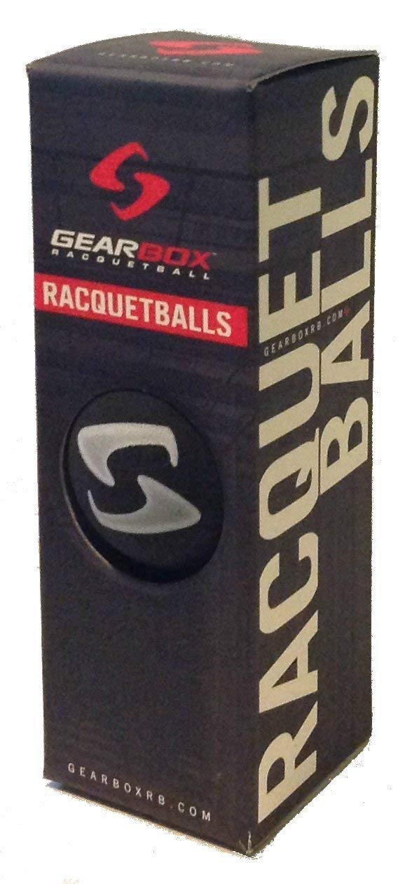 Gearbox Racquetball Balls-3 Ball Pack (Black) - BeesActive Australia