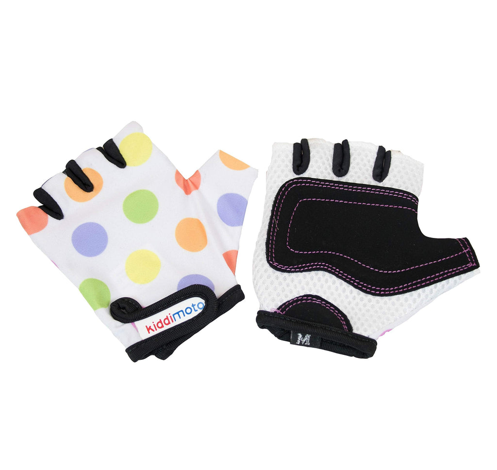 Kiddimoto - Cycling Gloves | Fingerless Gloves for Kids | Perfect for Bike, Scooter & Skateboard | Ideal for Boys and Girls | Available in Different Colourful Designs & Sizes - BeesActive Australia