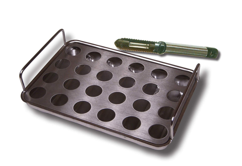 King Kooker Model 24VJR Stainless Steel Jalapeno Rack and Cooking Tray with Corer Tool - BeesActive Australia