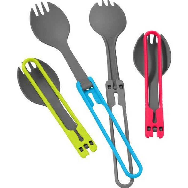 MSR 4-Piece Folding Camping Spork Set - BeesActive Australia