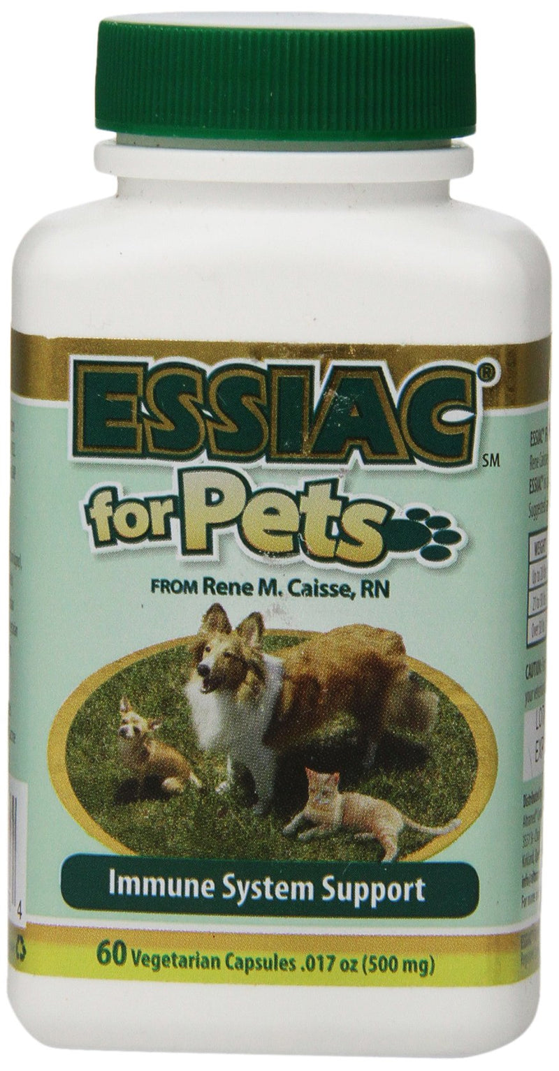 Essiac International Herbal Supplement for Pets, 60 Capsules - BeesActive Australia
