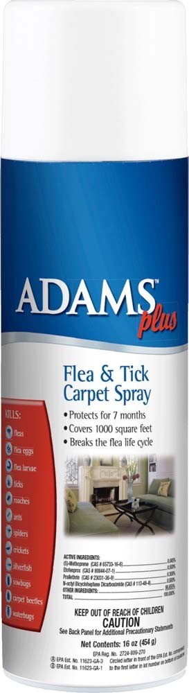 Adams Plus Flea & Tick Carpet Spray 16oz - BeesActive Australia