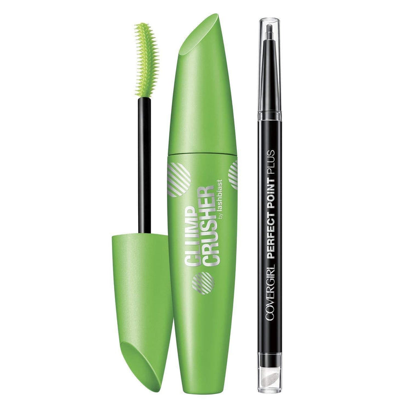 COVERGIRL Clump Crusher by LashBlast Mascara Very Black 800 and Perfect Point Plus Eye Pencil Value Pack (packaging may vary), 0.44 Fl Oz (Pack of 1) - BeesActive Australia