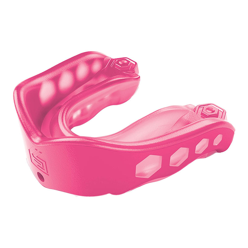 Shock Doctor Gel Max Mouth Guard, Sports Mouthguard for Football, Lacrosse, Hockey, Basketball, Flavored mouth guard, Youth & Adult Non-flavored PINK - BeesActive Australia
