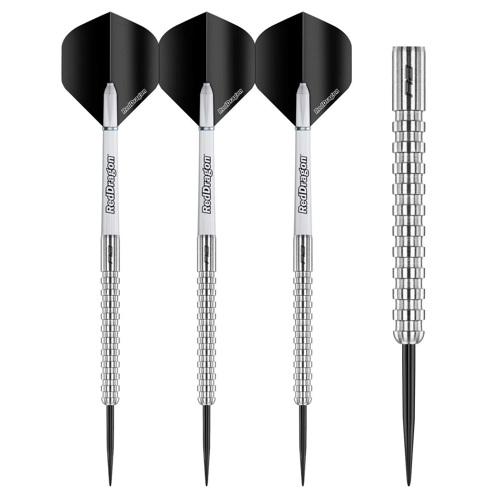 [AUSTRALIA] - Red Dragon Javelin: 20g, 22g, 24g Tungsten Darts Set with Flights and Stems 24.0 Grams 