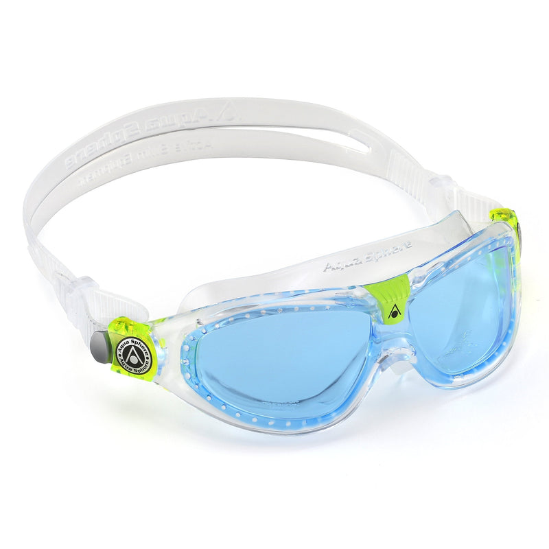 Aqua Sphere Seal Kid 2 Swim Goggle Blue Lens / Transparent New Version - BeesActive Australia