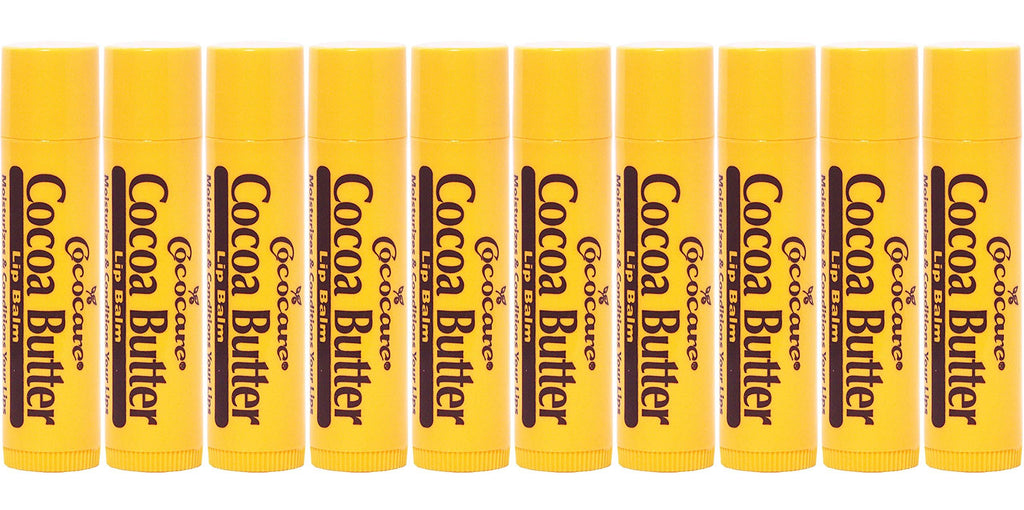 Cocoa Butter Lip Balm.15 oz, 10 Piece 0.15 Ounce (Pack of 10) - BeesActive Australia