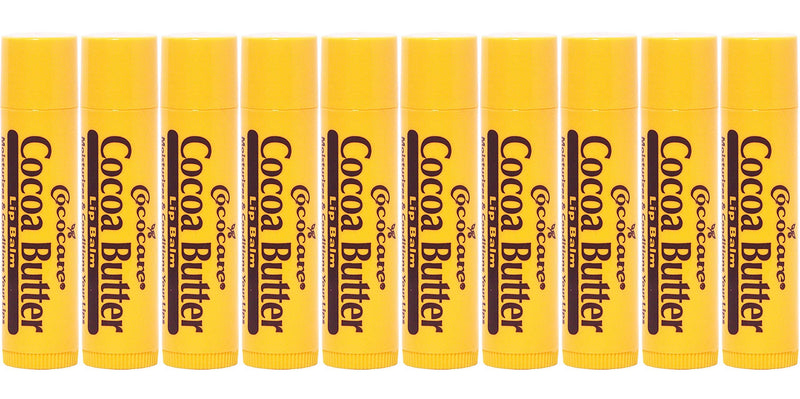 Cocoa Butter Lip Balm.15 oz, 10 Piece 0.15 Ounce (Pack of 10) - BeesActive Australia