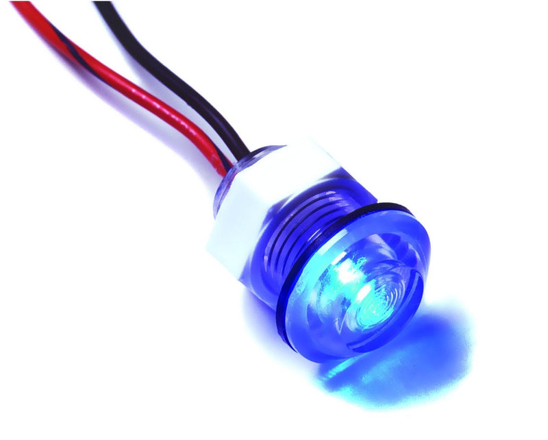[AUSTRALIA] - Innovative Lighting LED Bulkhead Live Well/ Recess Lights- 12 Volt DC Blue 