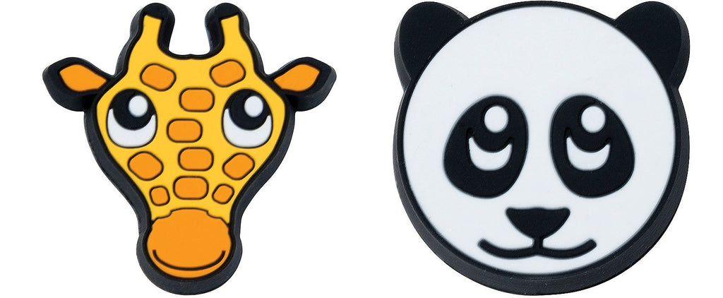 Gamma Sports Zoo Damps Vibration Dampeners(2-Pack) Panda/Giraffe - BeesActive Australia