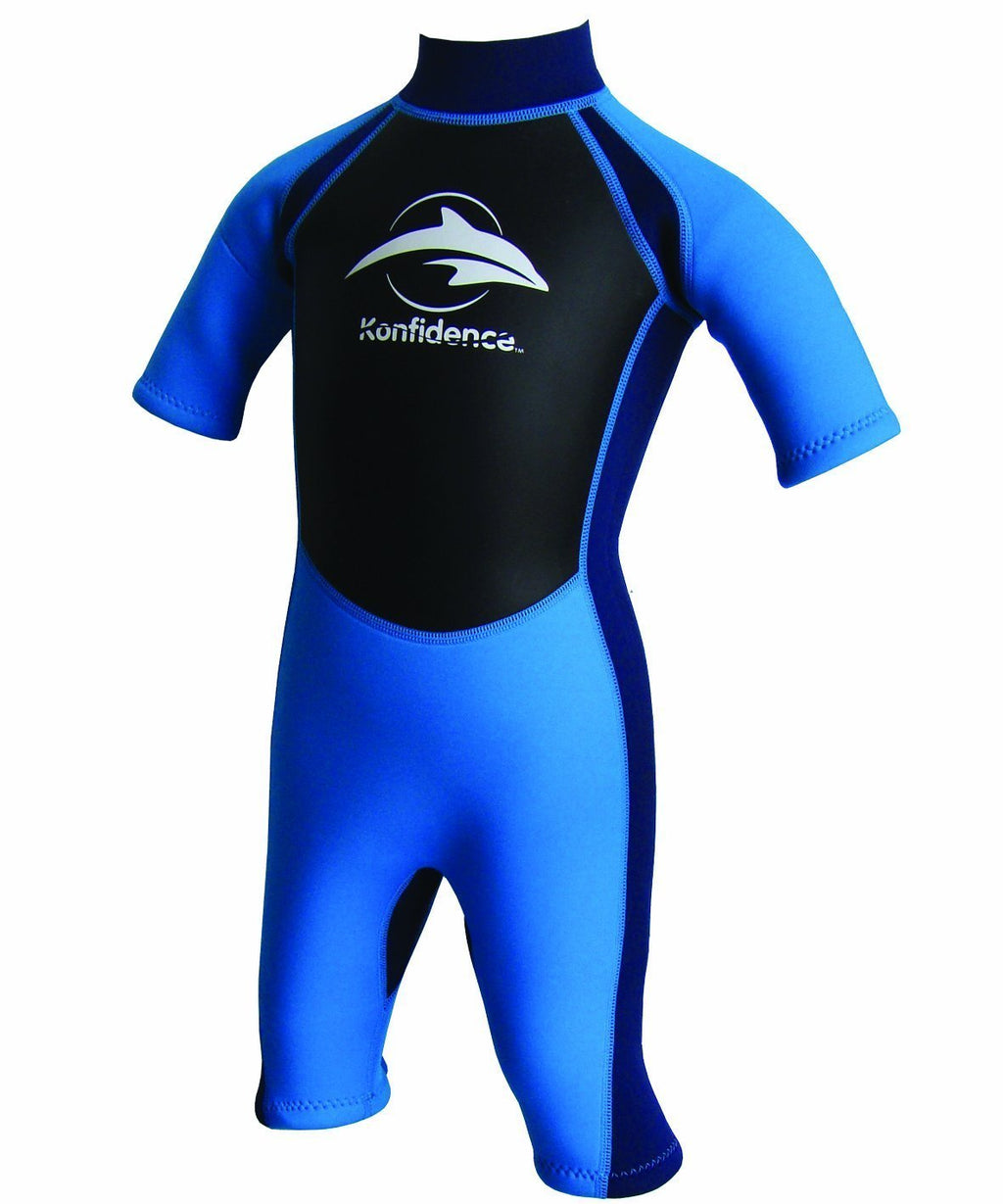 [AUSTRALIA] - Konfidence Shortty Wetsuit (Blue, XL) 