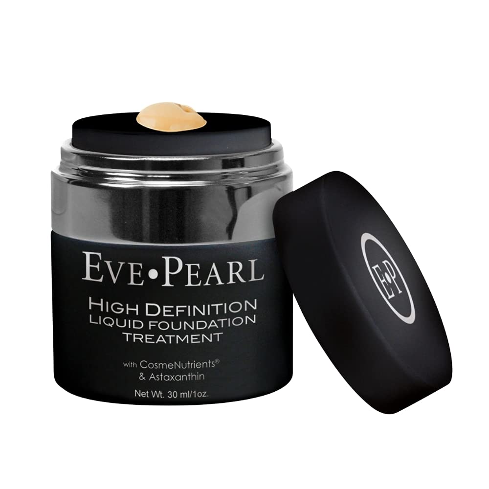 EVE PEARL HD Liquid Foundation Treatment Every Day Long Lasting Make Up Hydrates Aging Skin Fresh Natural Matte Cover Minerals Makeup (Medium) Medium - BeesActive Australia