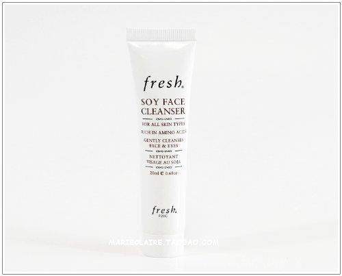 Fresh SOY FACE CLEANSER For all skin type face & eye 20ml / 0.68 oz - BeesActive Australia