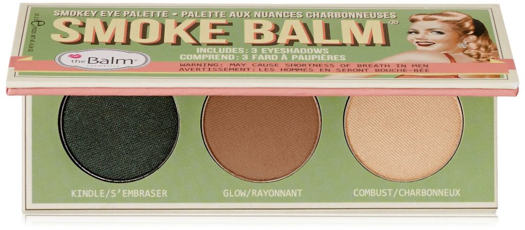 theBalm, Smoke Balm Blazing Perfect Eyeshadow Palette, Eye-Popping Cosmetics, Triple-Milled Highly Pigments, Shimmer Shadow & Liner for Girls Women Volume 2 - BeesActive Australia