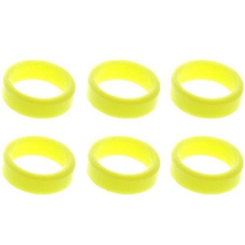 LSTYLE Dart Flight Accessory: L-Ring Inserts for Flight-L with Slot Lock Yellow - BeesActive Australia