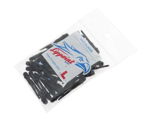 LSTYLE Dart Tips: Lippoint USA - 2BA Thread - Plastic Soft Dart Points (50 Pack) Black - BeesActive Australia