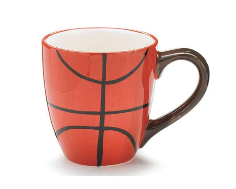 Burton & Burton Ceramic 13 Oz Basketball Coffee Mug Great Gift for Basketball Sport Fans - BeesActive Australia