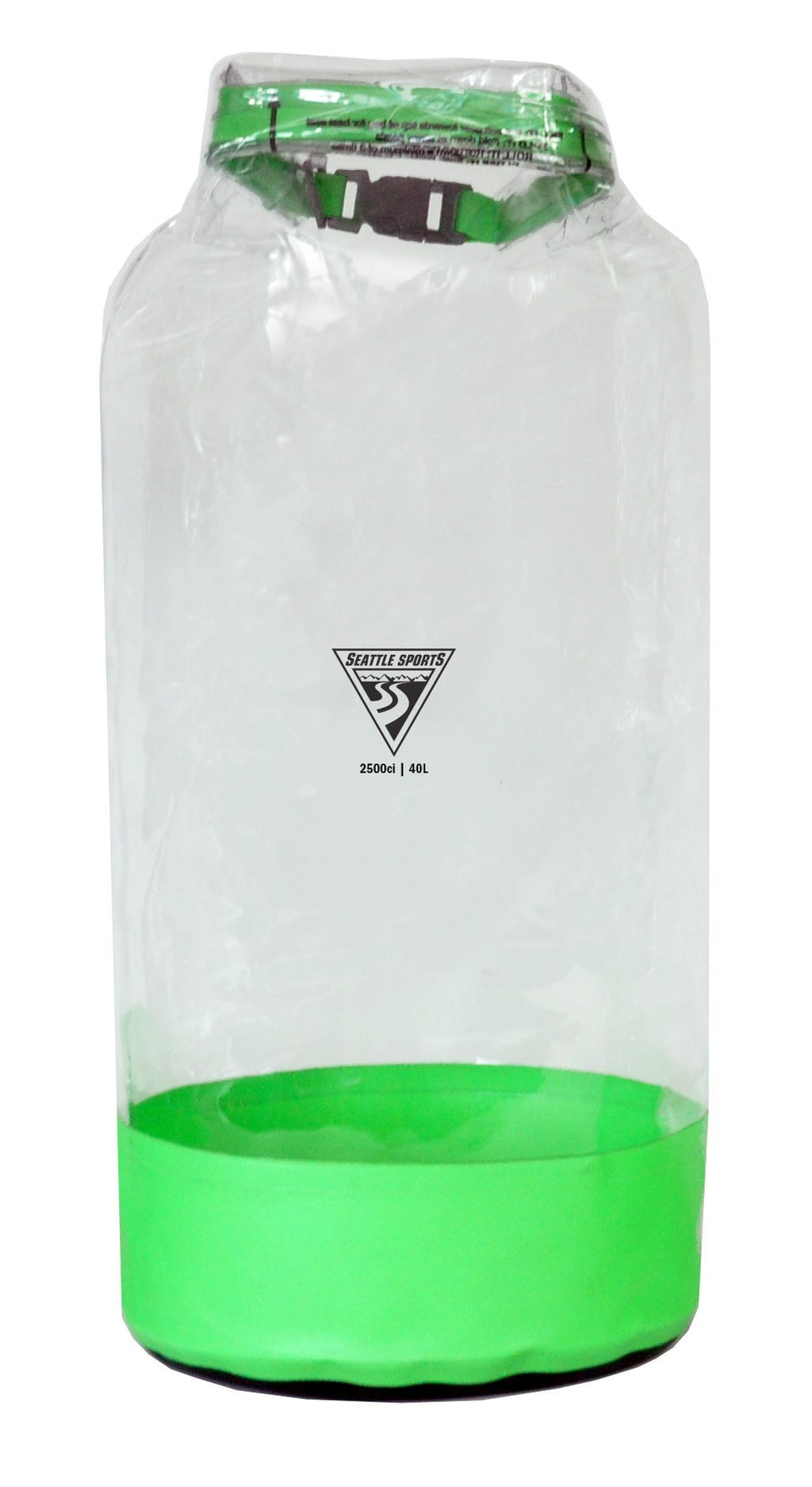 [AUSTRALIA] - Seattle Sports Glacier Clear Heavy Duty Waterproof Dry Bag - USA Made SM-10 Liter Lime 