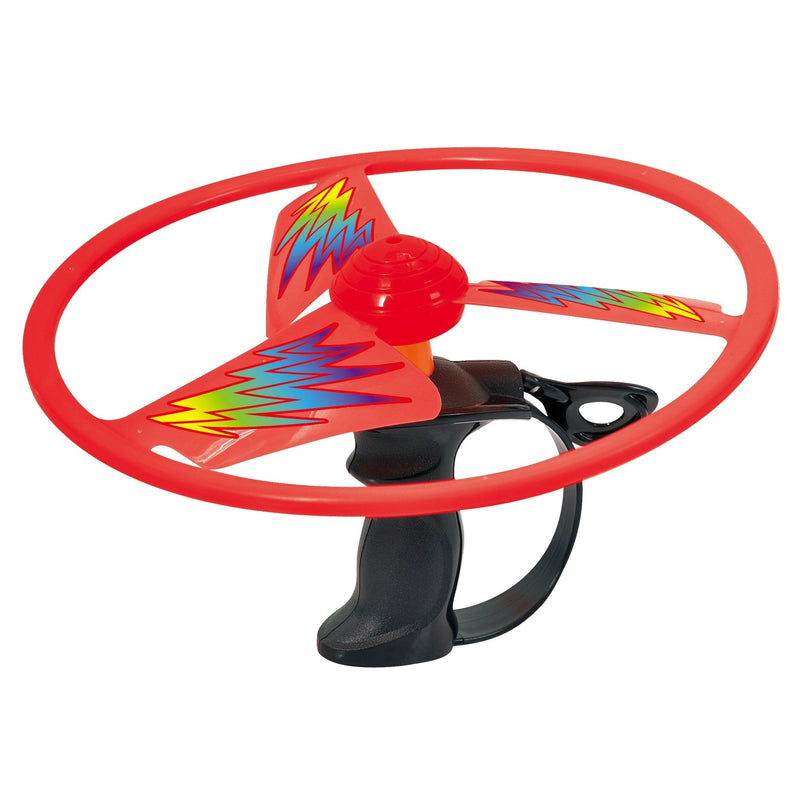 [AUSTRALIA] - Discovery Toys Sky Spin Flying Aerial Disc Launcher | 2 Large Wings Kid-Powered Learning | STEM Toy Early Childhood Development 6 Years and Up Original 