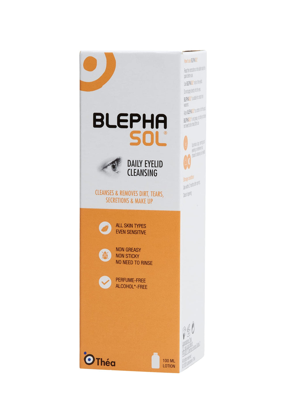 2 x Blephasol 100ml Sensitive Eyelids Eye Lotion - BeesActive Australia