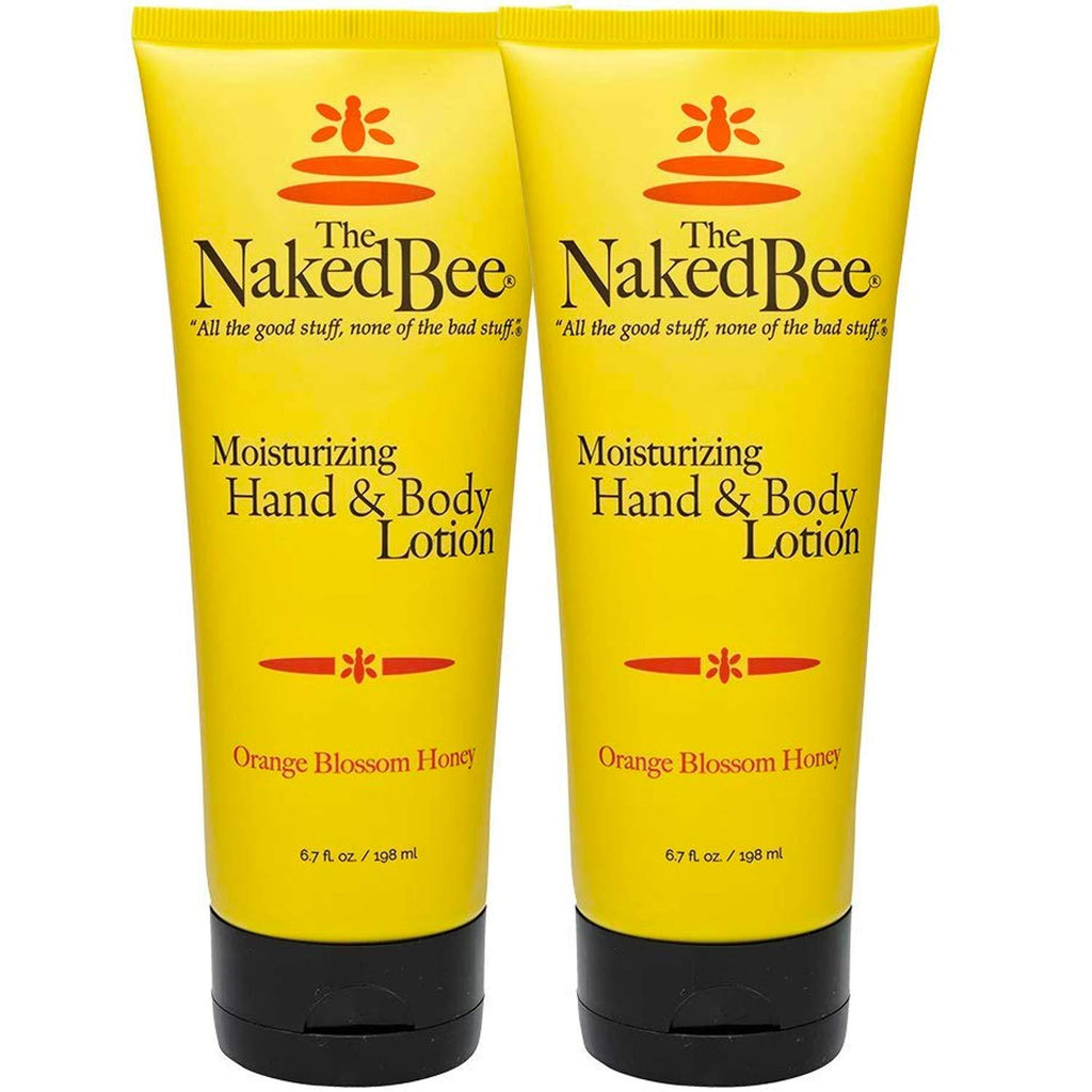 The Naked Bee Orange Blossom Honey Hand and Body Lotion, 6.7oz - 2 Pack - BeesActive Australia