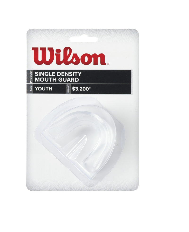 [AUSTRALIA] - Wilson Single Density Mouthguard Without Strap Adult Clear 