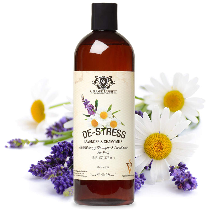 Aromatherapy Shampoo & Conditioner for Pets Dog Shampoo, Medicated Oatmeal Dog Shampoo & Pet Odor Eliminator Lavender & Chamomile - BeesActive Australia