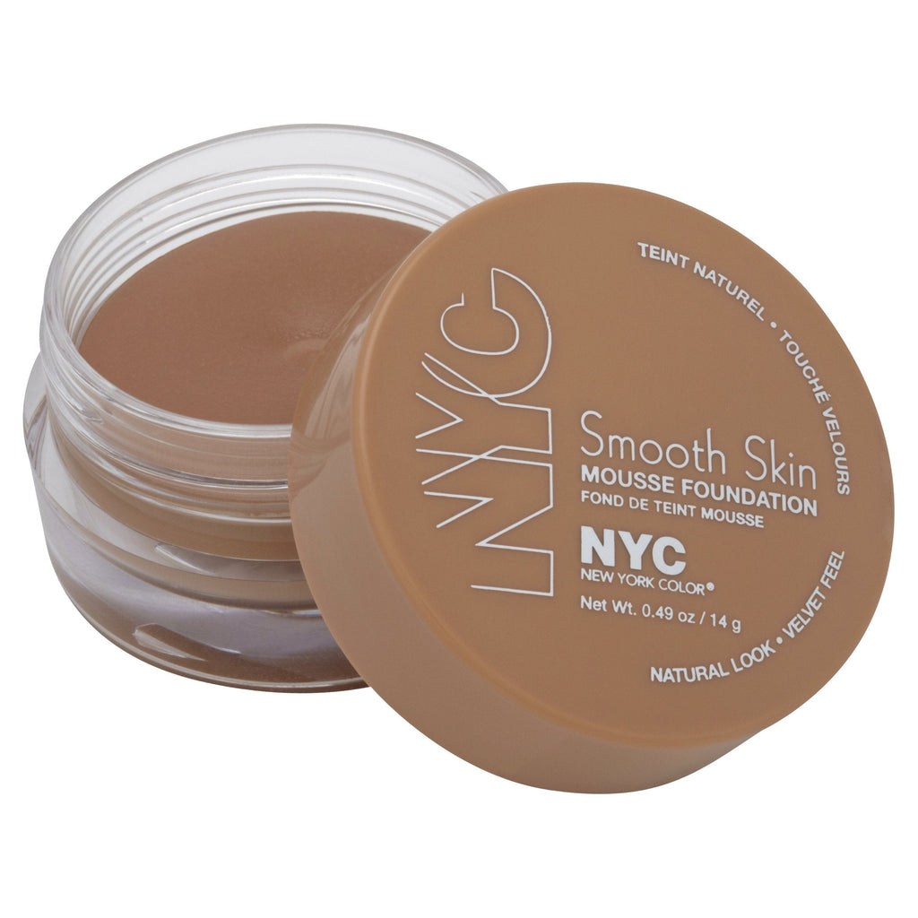 NYC Smooth Skin Mousse Foundation 14g-702 Natural Rose - BeesActive Australia