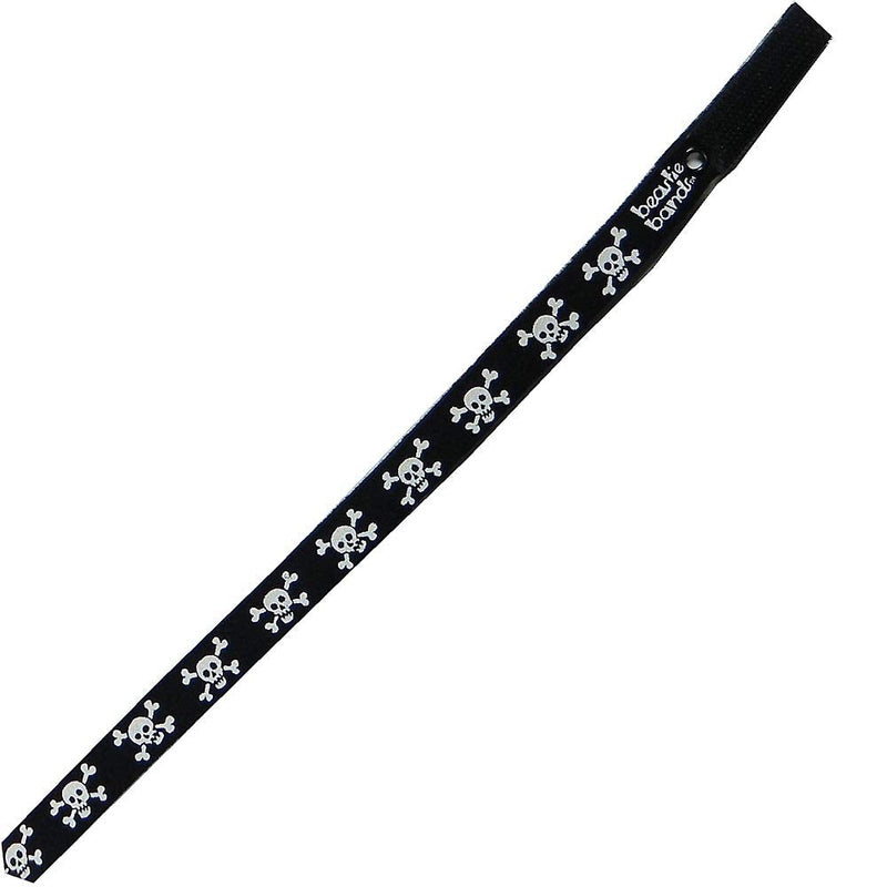 Beastie Band Cat Collar Skull and Crossbones Black - BeesActive Australia