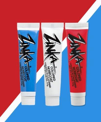 Zinka Team Face Paint And Sun Block - New York - Blue/Red/White - BeesActive Australia