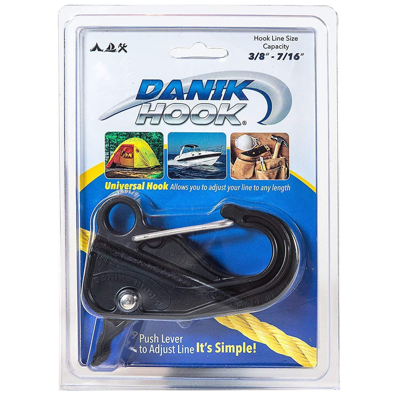 [AUSTRALIA] - Danik Hook Composite Anchor Hook– Easy to Use, Knotless Anchor System - Anchor Hook for Small Boats, Jet Skis, WaveRunners, Buoy’s, RV’s, Campers, Fishing, and All Outdoor Sports – Never Tie a Knott Again, 100’s of Uses, Reliable and Non Scratching Hol... 
