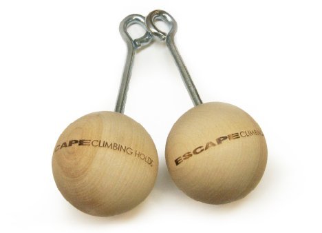 Escape Climbing 3” Wood Power Ball Pack | Durable Training Tool for Grip Strength and Conditioning | Rock Climbing and Bouldering | Premium Workout for Health and Fitness - BeesActive Australia