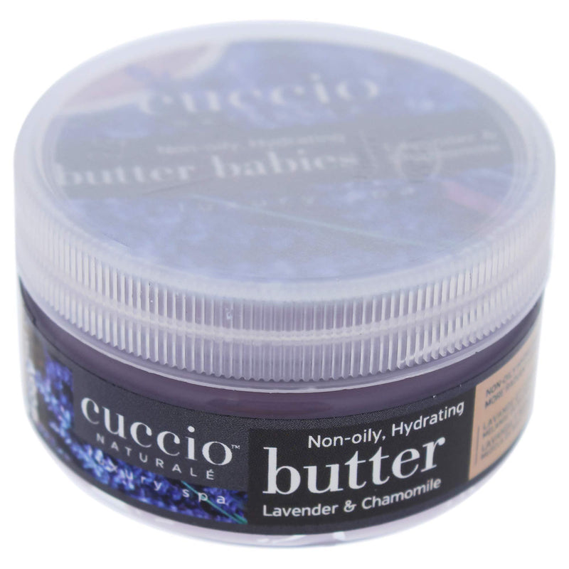 Cuccio Naturalé Butter Babies Lavender & Chamomile - Non-Oily Hydration for Hand, Body, Feet - Calming/Soothing - Paraben & Cruelty Free, w/Natural Ingredients & Plant Based Preservatives - 1.5 oz Lavender and Chamomile 1.5 Ounce (Pack of 1) - BeesActive Australia