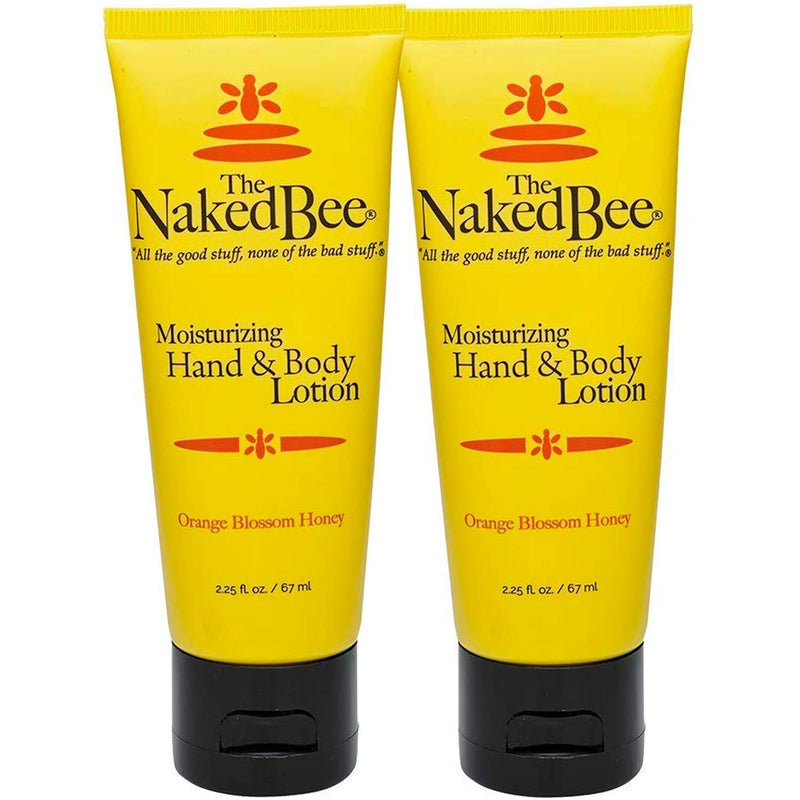 The Naked Bee Orange Blossom Honey Hand and Body Lotion, 2.25 Oz - 2 Pack 2.25 Oz 2 Pack - BeesActive Australia