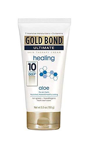 Gold Bond Ultimate Healing Skin Therapy Cream with Aloe - Fresh Clean - 5.5 oz - 2 pk Aloe Vera 5.5 Ounce (Pack of 2) - BeesActive Australia