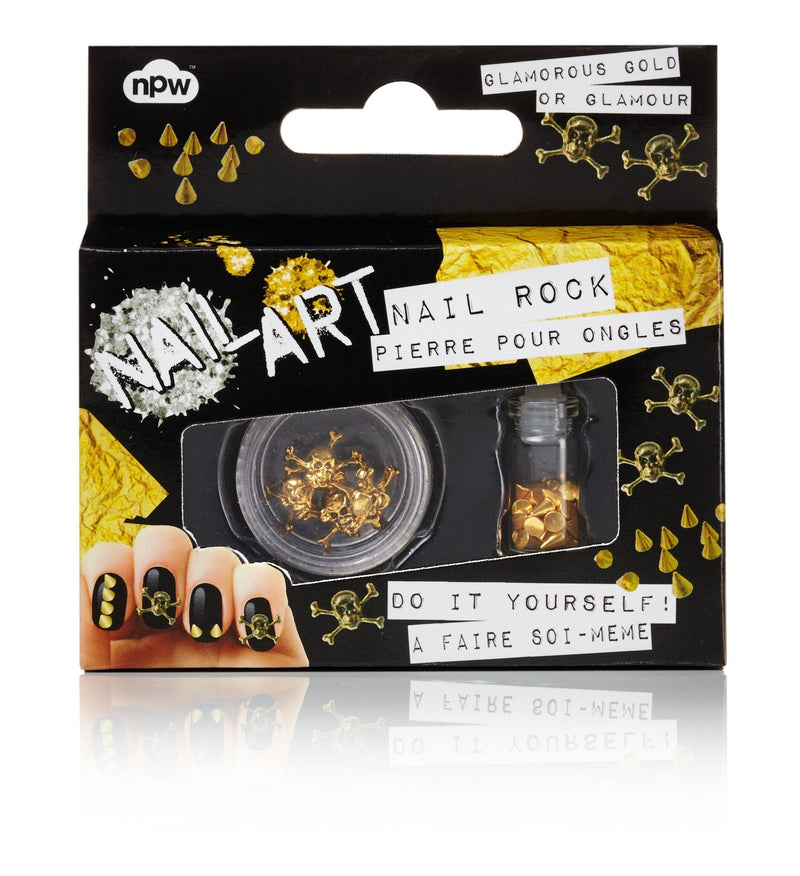 Kole Skulls & Studs Do It Yourself Nail Art Kit, 1 Ounce - BeesActive Australia