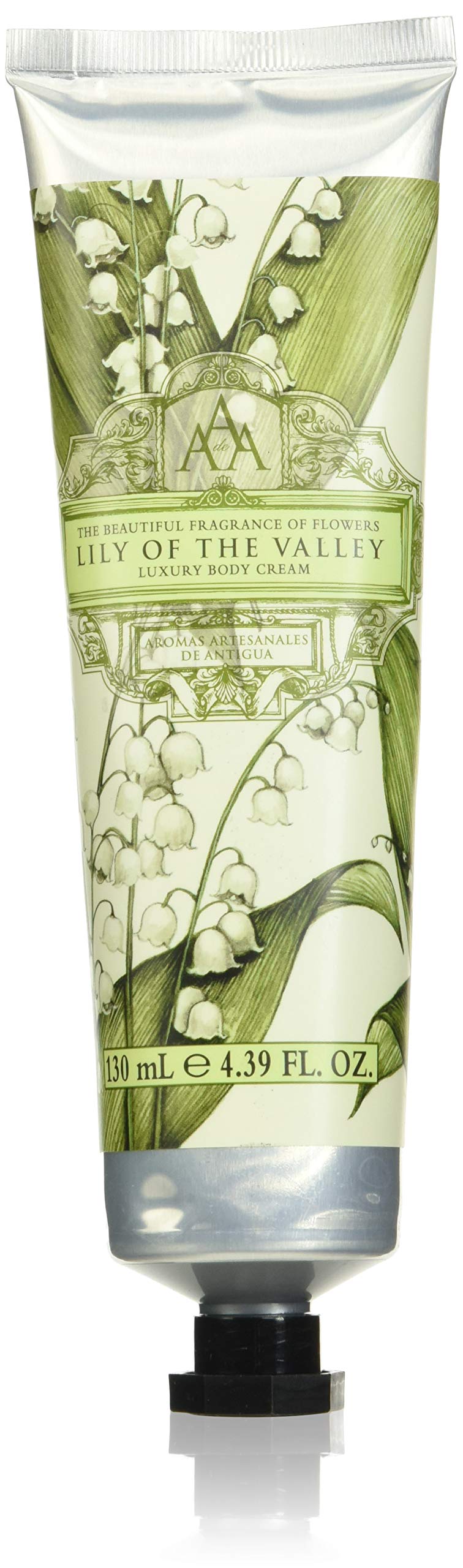 AAA by Somerset European Made Shea Butter Body Cream, Lily of the Valley, 2 Fl Oz - BeesActive Australia