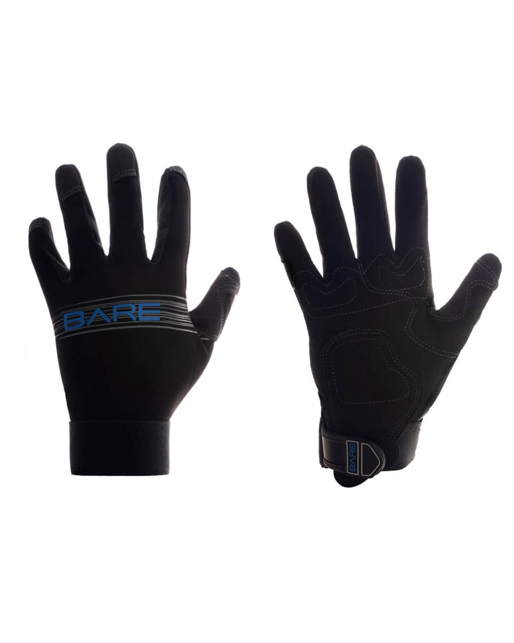 Bare 2mm Tropic Pro Five Finger Sport Glove Black Small - BeesActive Australia