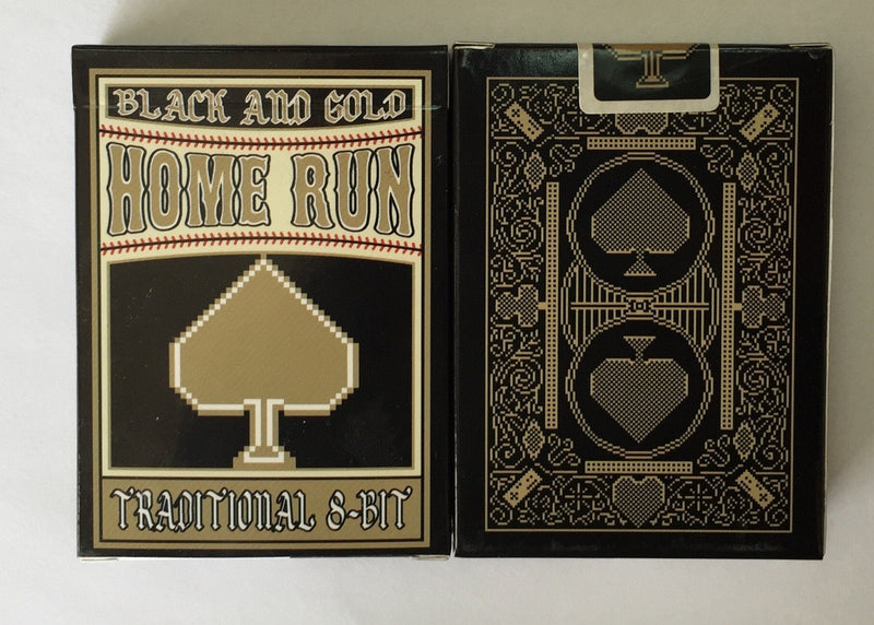 8-Bit Black & Gold Playing Cards - BeesActive Australia