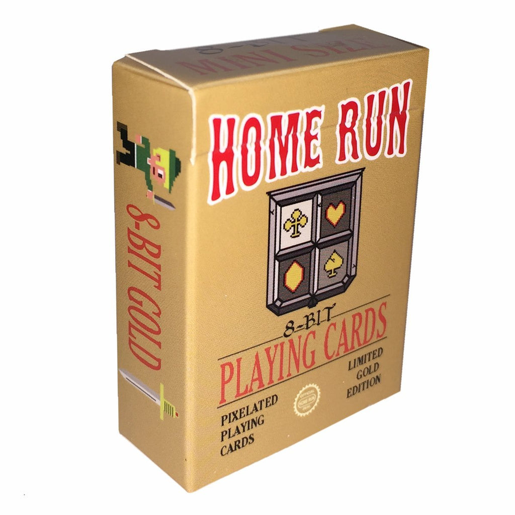 [AUSTRALIA] - Home Run Games 8-Bit Mini Gold Playing Cards 