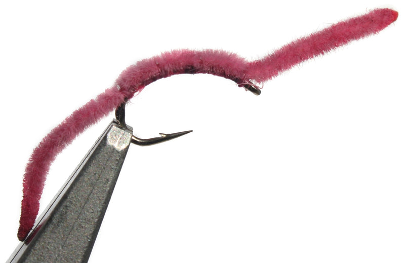 Flies Direct San Juan Worm Pink Assortment 1 Dozen Trout Fishing Flies - BeesActive Australia