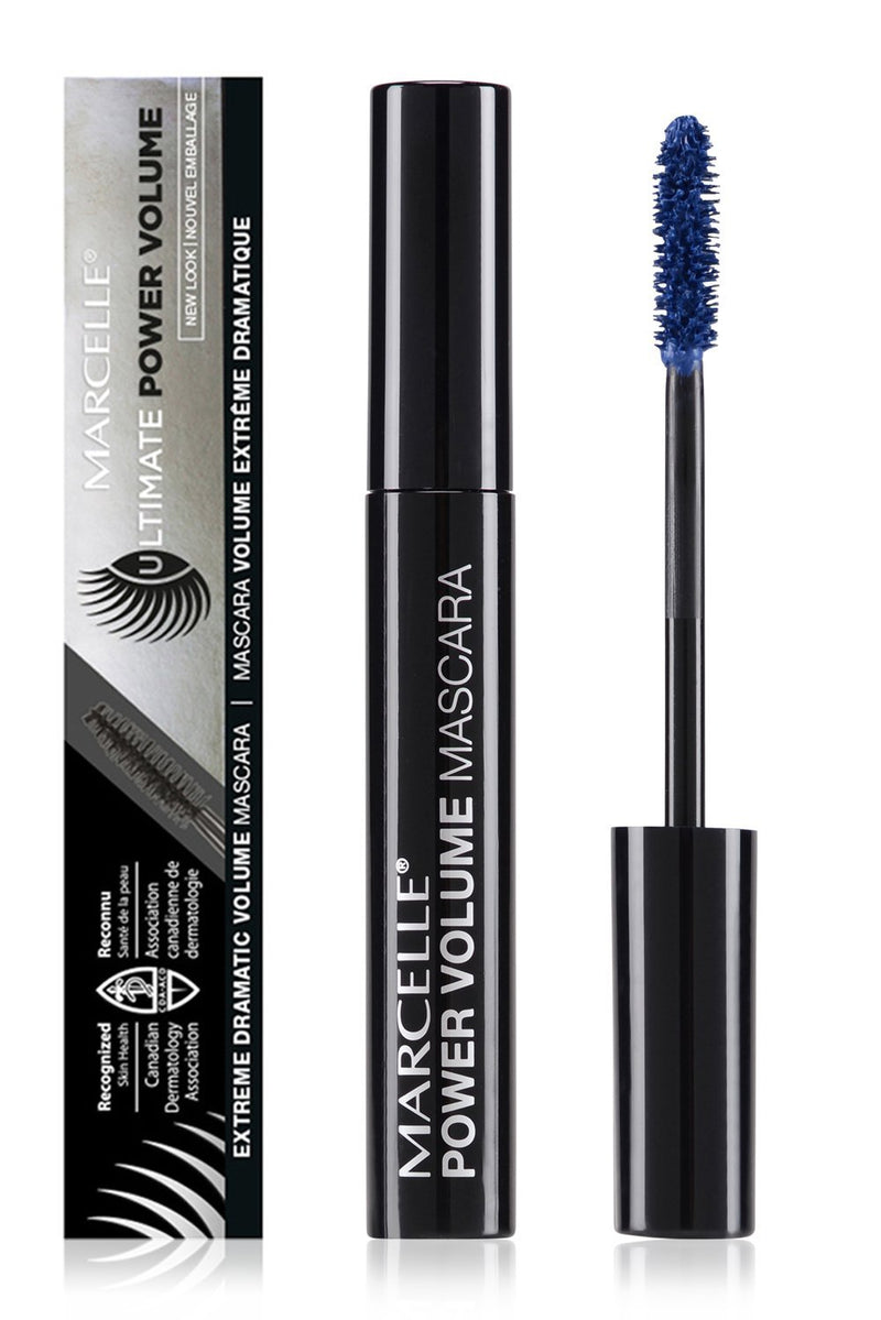 Marcelle Power Volume Mascara, Navy, Hypoallergenic and Fragrance-Free, 8.5 mL - BeesActive Australia