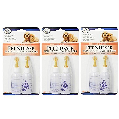 Four Paws 3 Pack of Pet Nurser Kits, 2 Bottles each - BeesActive Australia