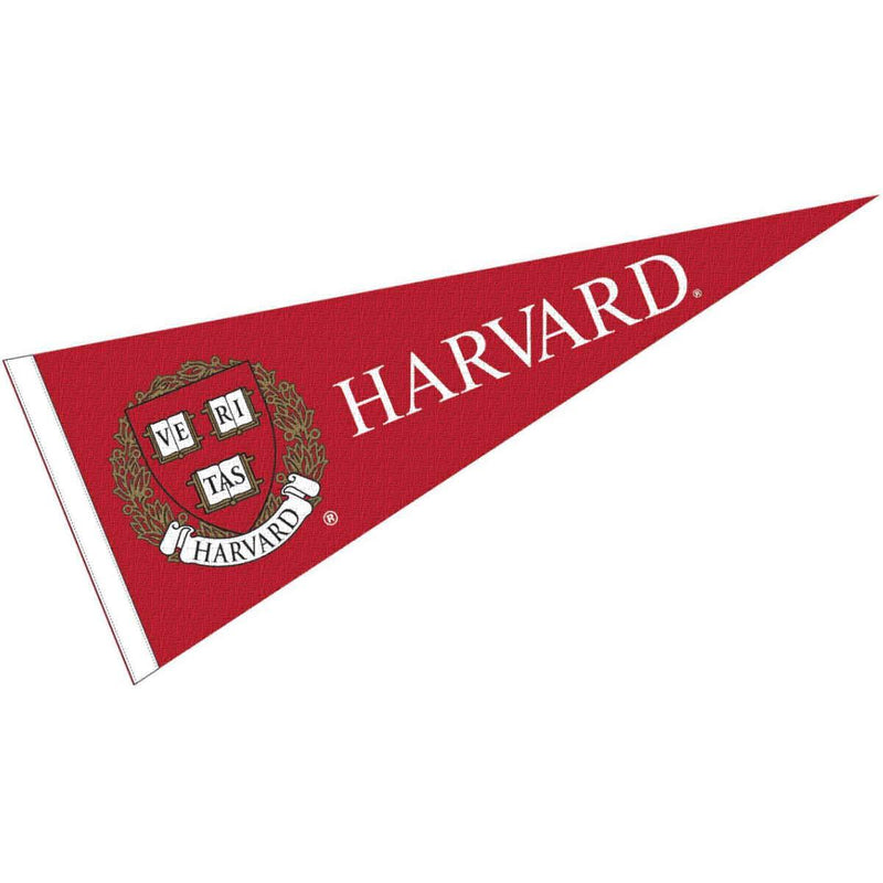College Flags & Banners Co. Harvard Pennant Full Size Felt - BeesActive Australia
