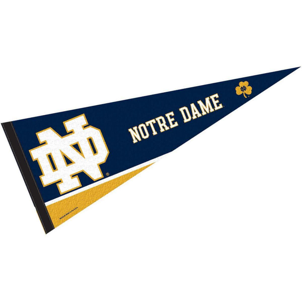 College Flags & Banners Co. Notre Dame Pennant Full Size Felt - BeesActive Australia