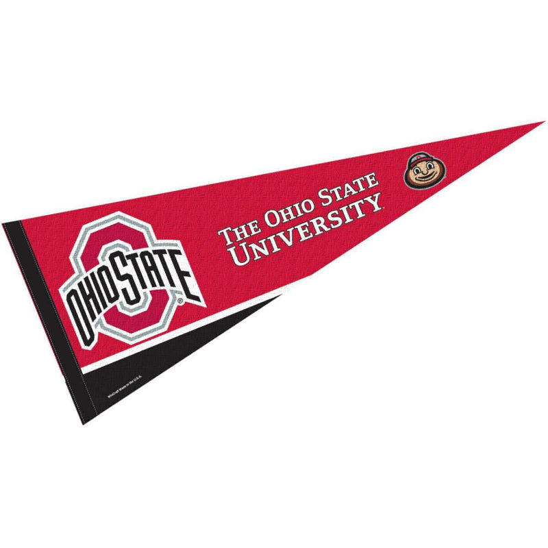 College Flags & Banners Co. Ohio State Pennant Full Size Felt - BeesActive Australia