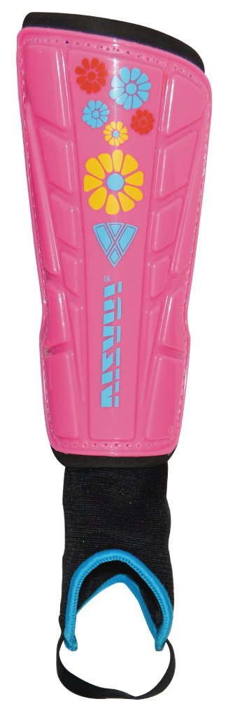 Vizari Blossom Shin Guard Pink/Blue X-Small - BeesActive Australia