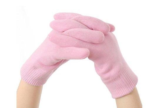 Deluxe Comfort Terry Gel Lined Moisturizing Lotion Gloves – Lightweight Reusable Gloves – 90% Cotton and 10% Spandex – Keeps Hands Soft – Lotion Gloves, Pink - BeesActive Australia