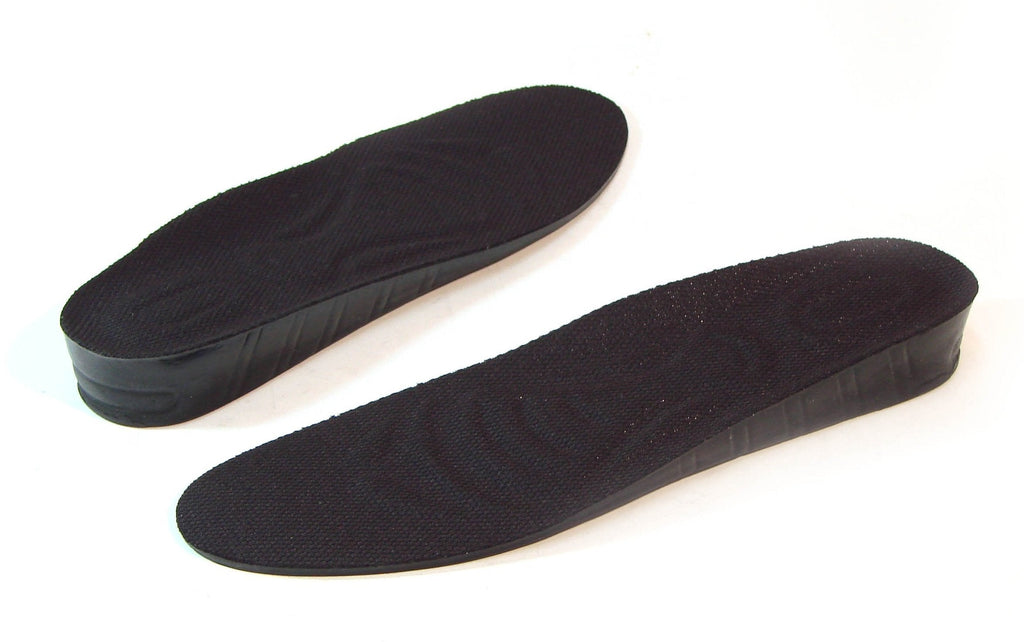 [AUSTRALIA] - siny Full Length 1.2 inches (3cm) 1-Layer Shoe Insoles Cushion for Men Height Increase Black Heel Lift Kit Foot Care 