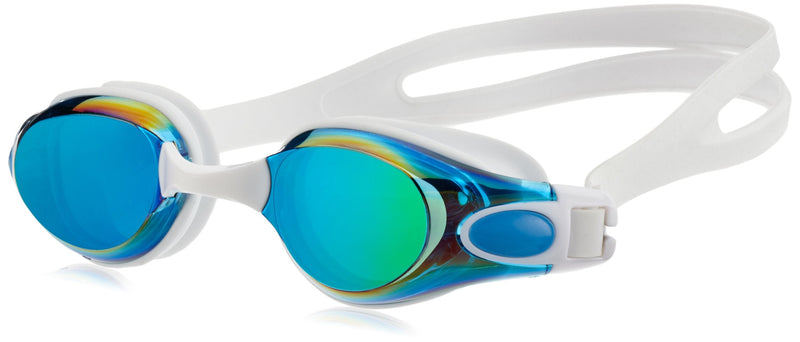 Ispeed Mirror Pro Swim Goggle (Acid Blue/White) - BeesActive Australia